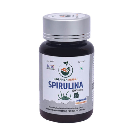 Spirulina Tab Supplement For Men & Women (60 Tablets)-New