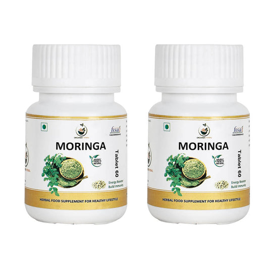 Moringa Tab Supplement For Men & Women (60 Tablets of Pack 2)